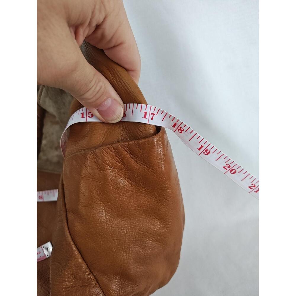 Anthropologie Liebeskind‎ Berlin Brown Leather Jeany Hobo Bag Purse Tote - Picture 10 of 12